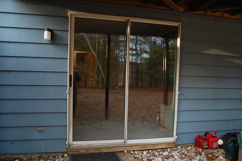 Old Sliding Glass Door