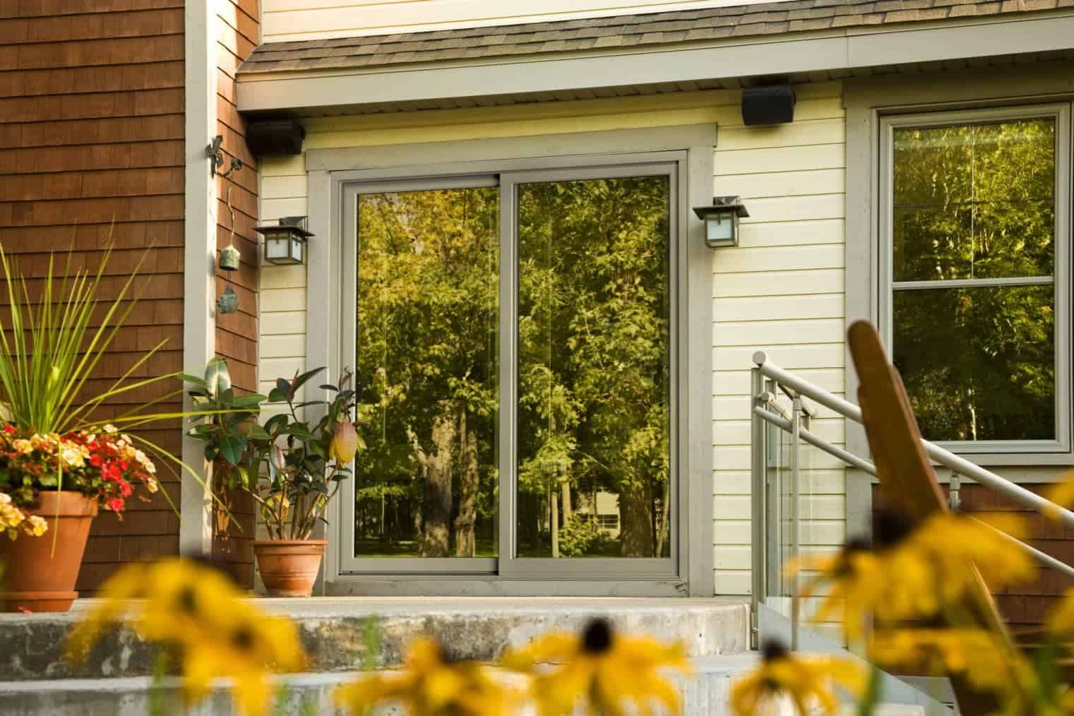 Spring Cleaning Patio Doors