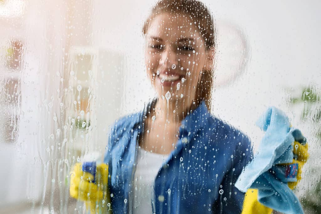 Cleaning a Window