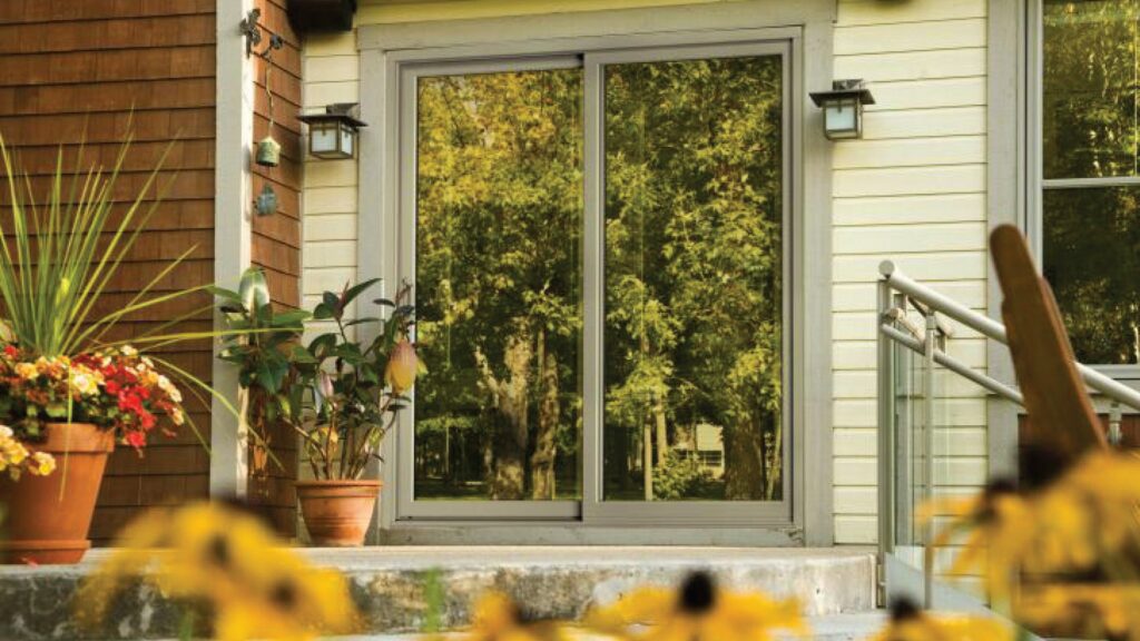 Sliding patio door