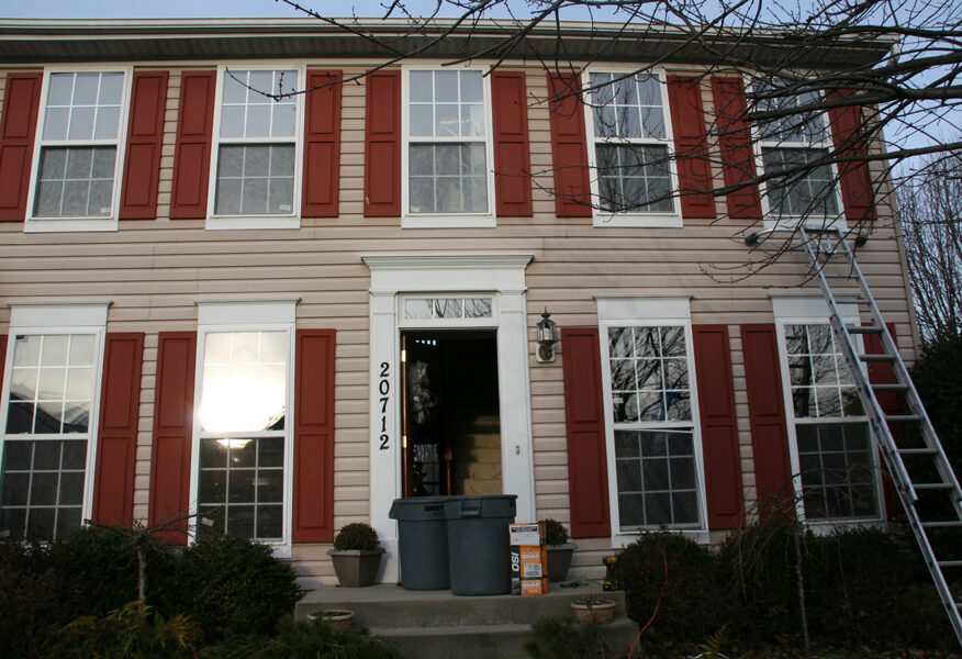Fairfax, VA homes with siding
